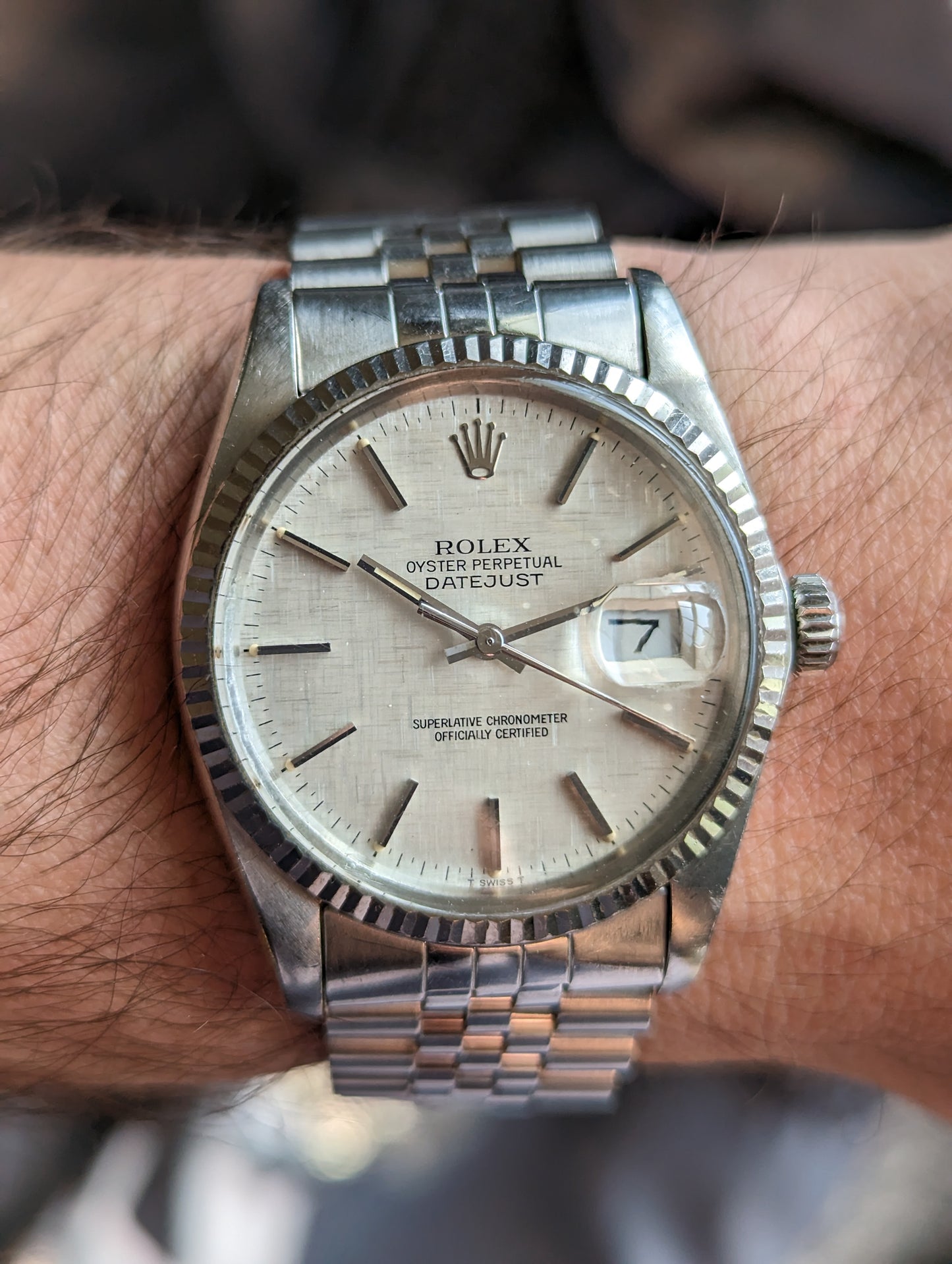 Rolex Datejust 16014 - Linen