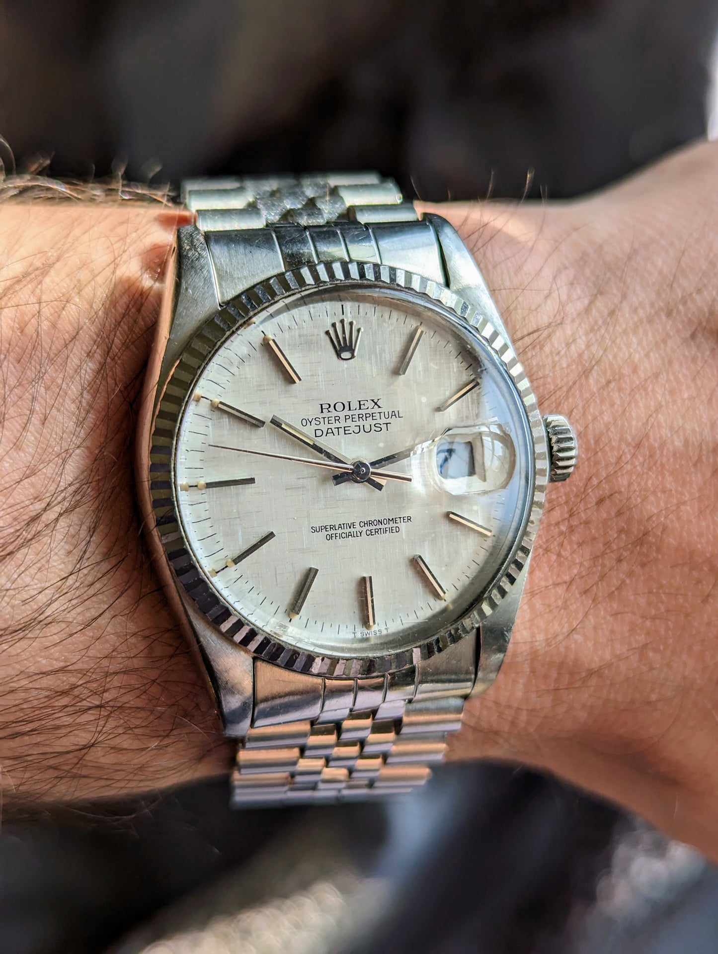 Rolex Datejust 16014 - Linen