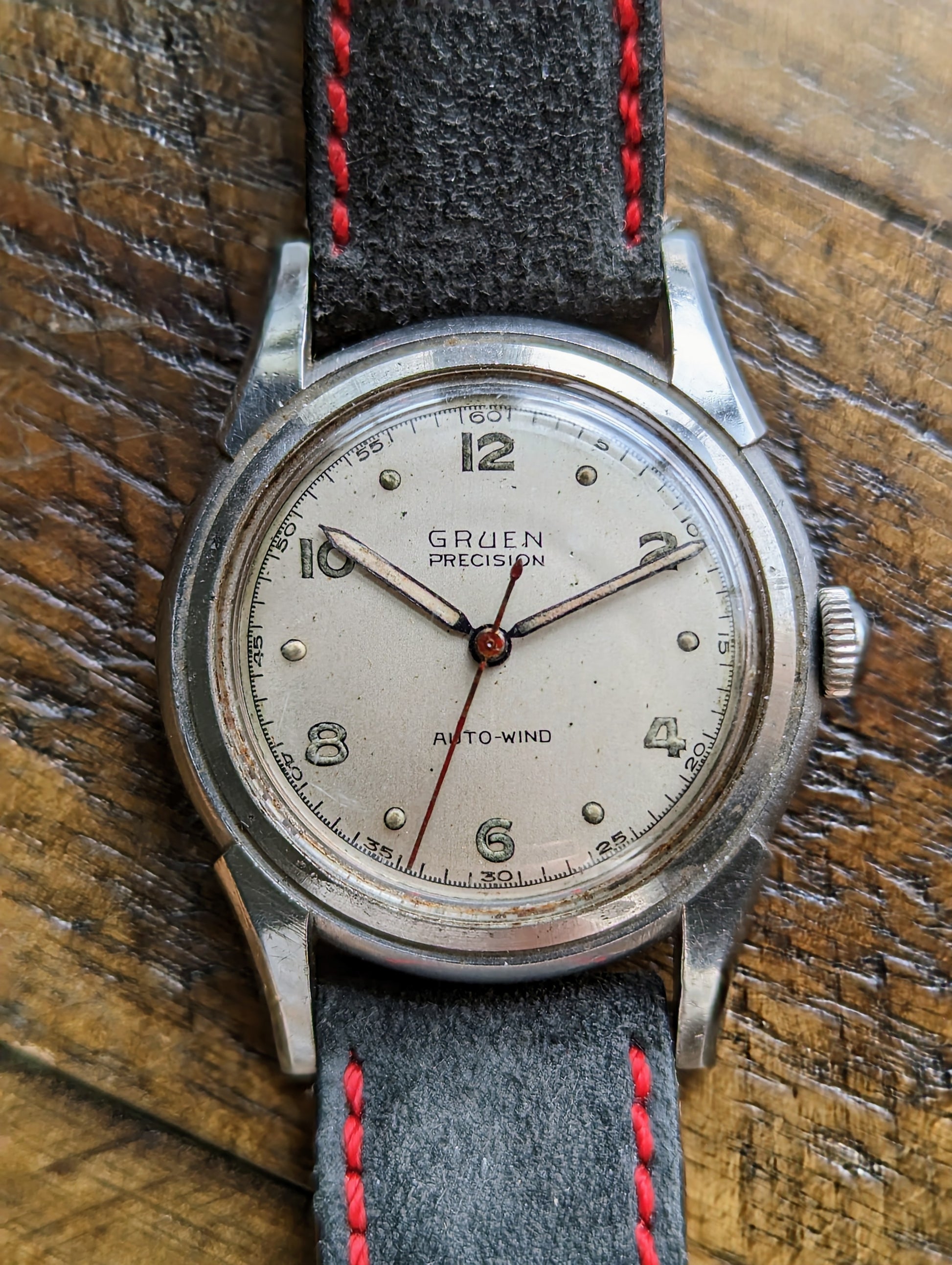 Gruen Watch Precision Autowind Bumper – SCVW