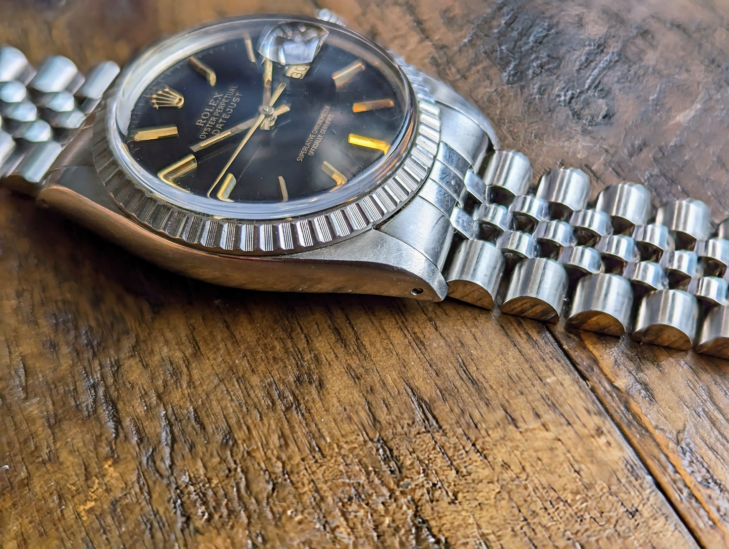 Rolex Datejust 16030 - Gilt & Matte Black