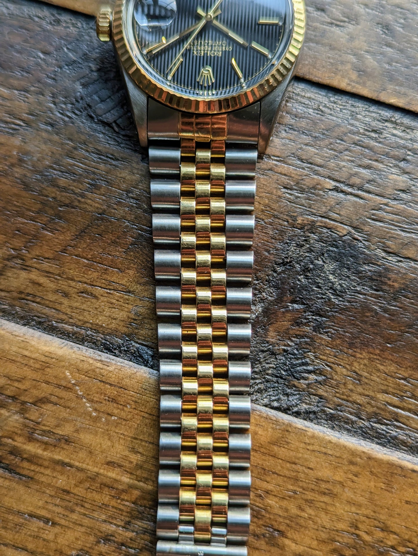 Rolex Datejust 16013 - Black Tapestry