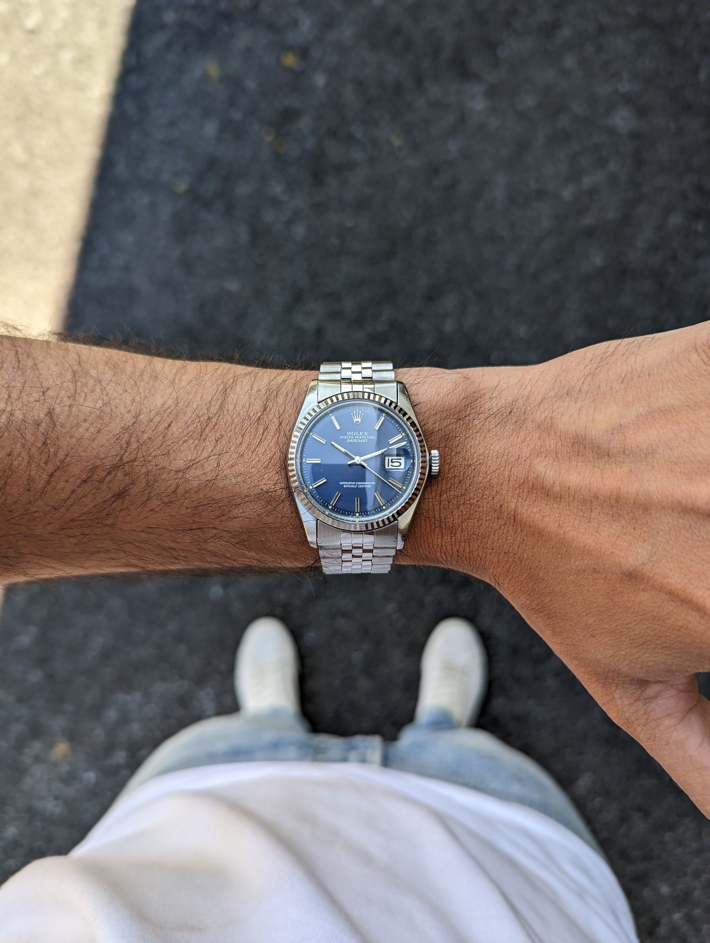 Rolex Datejust 1601 - Blue dial