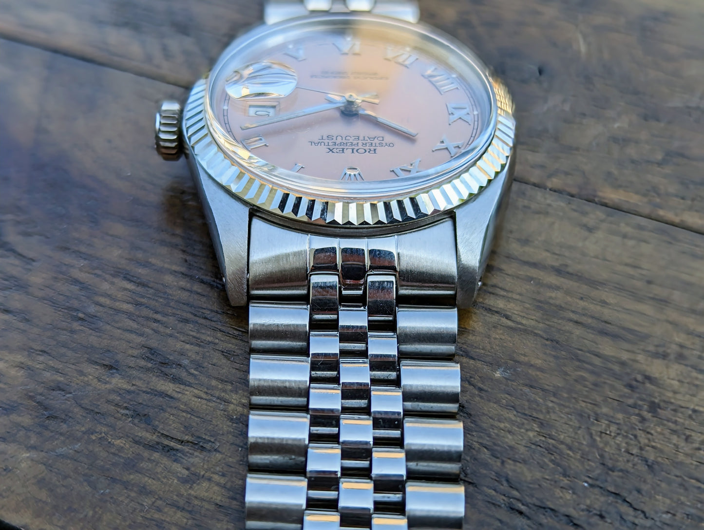 Rolex Datejust 16014 - Salmon - Box and Papers