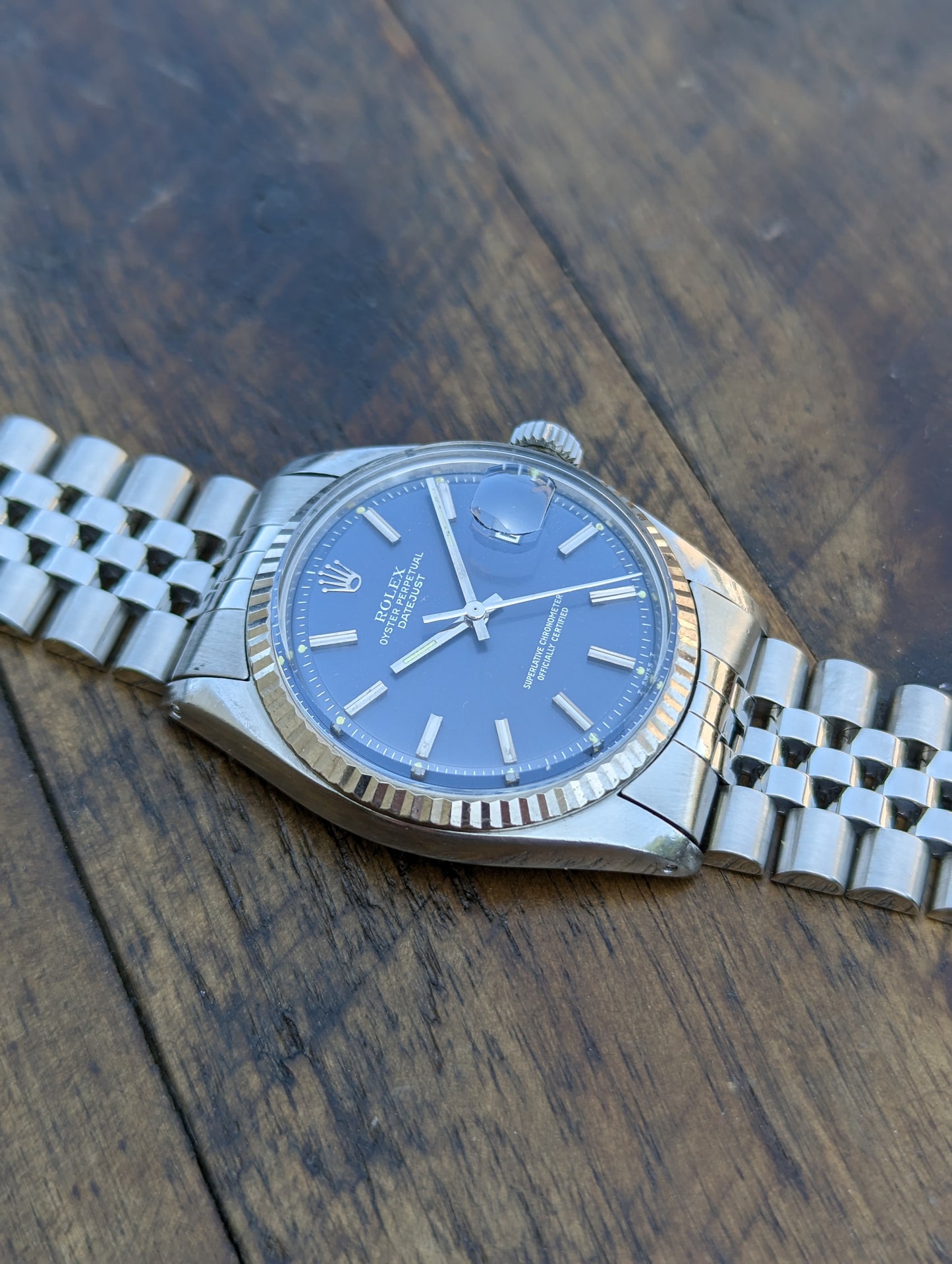 Rolex Datejust 1601 - Blue dial