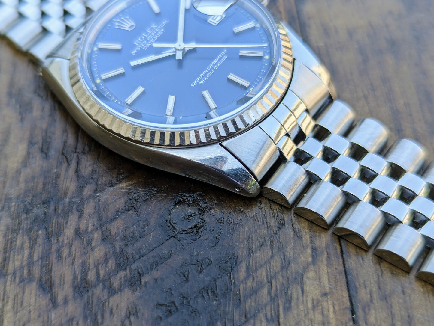 Rolex Datejust 1601 - Blue dial