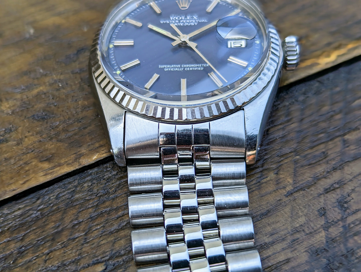 Rolex Datejust 1601 - Blue dial