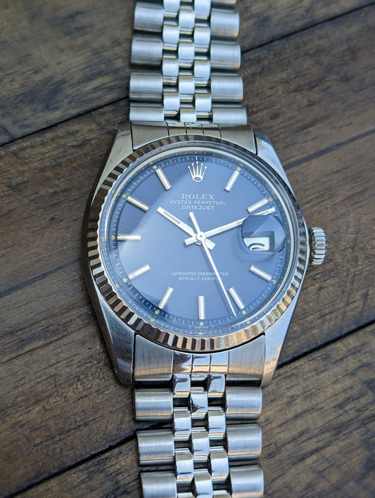 Rolex Datejust 1601 - Blue dial