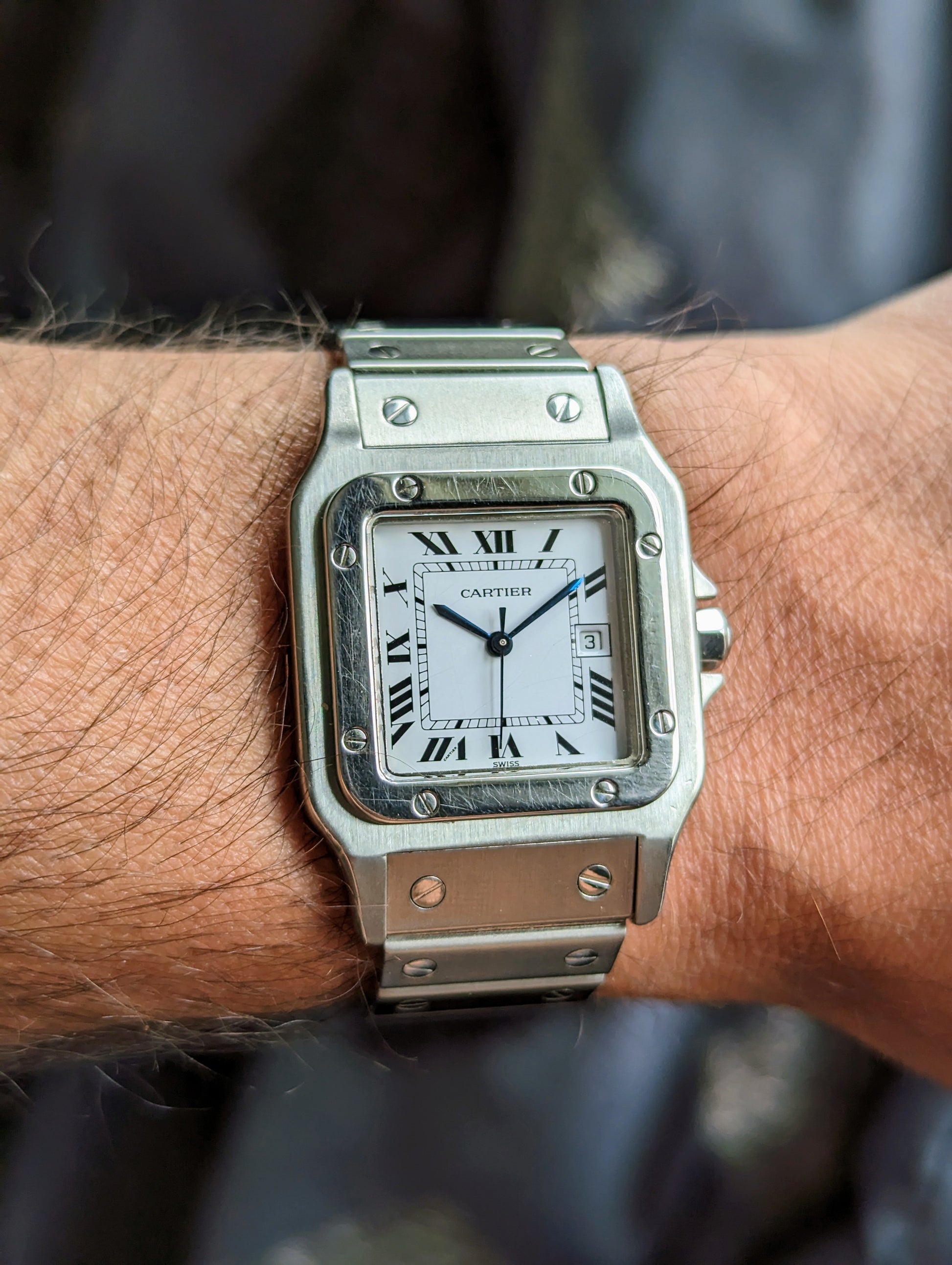 Cartier santos carree 2960 Clearance