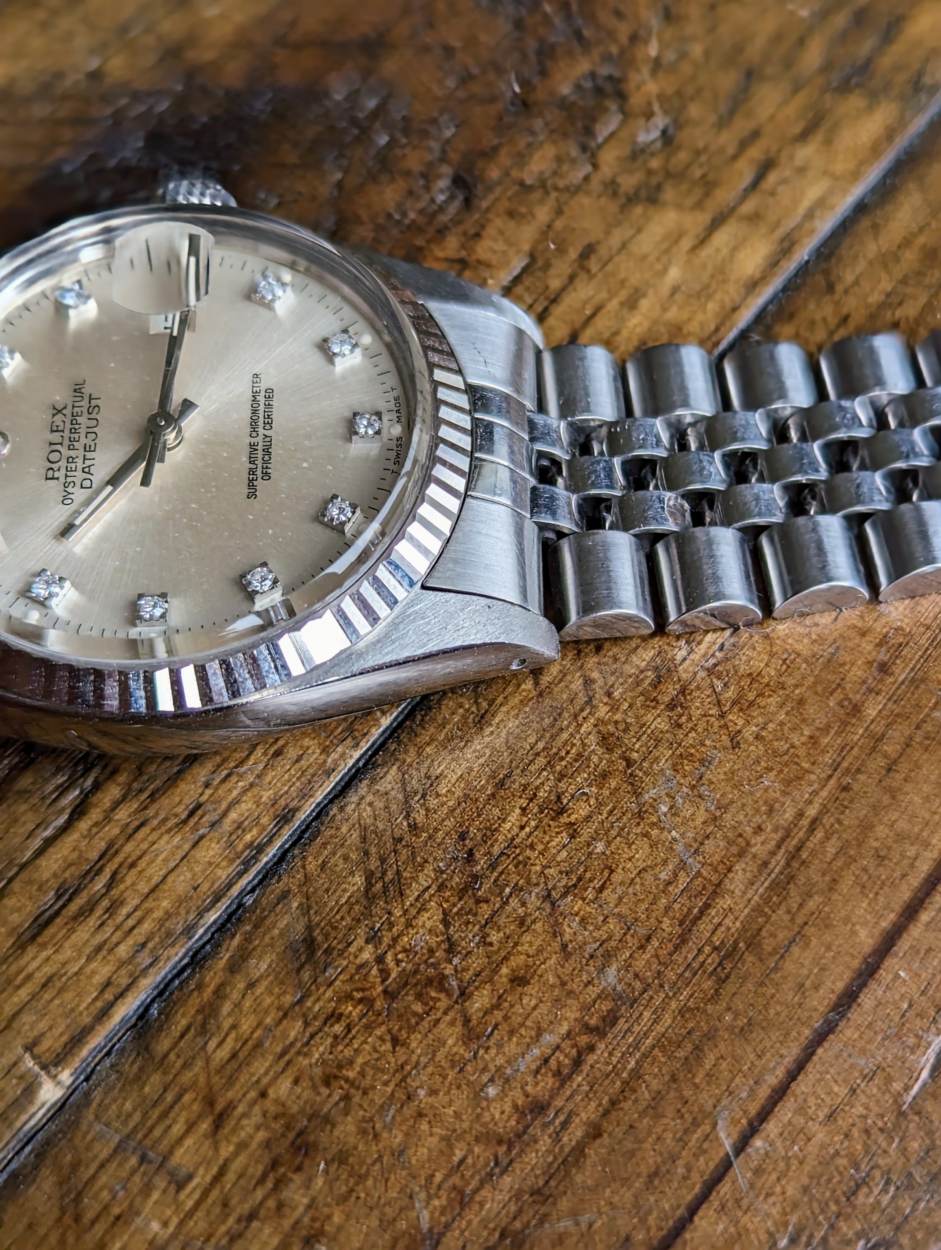 Rolex Datejust 16014 Diamond - Box & Papers – SCVW