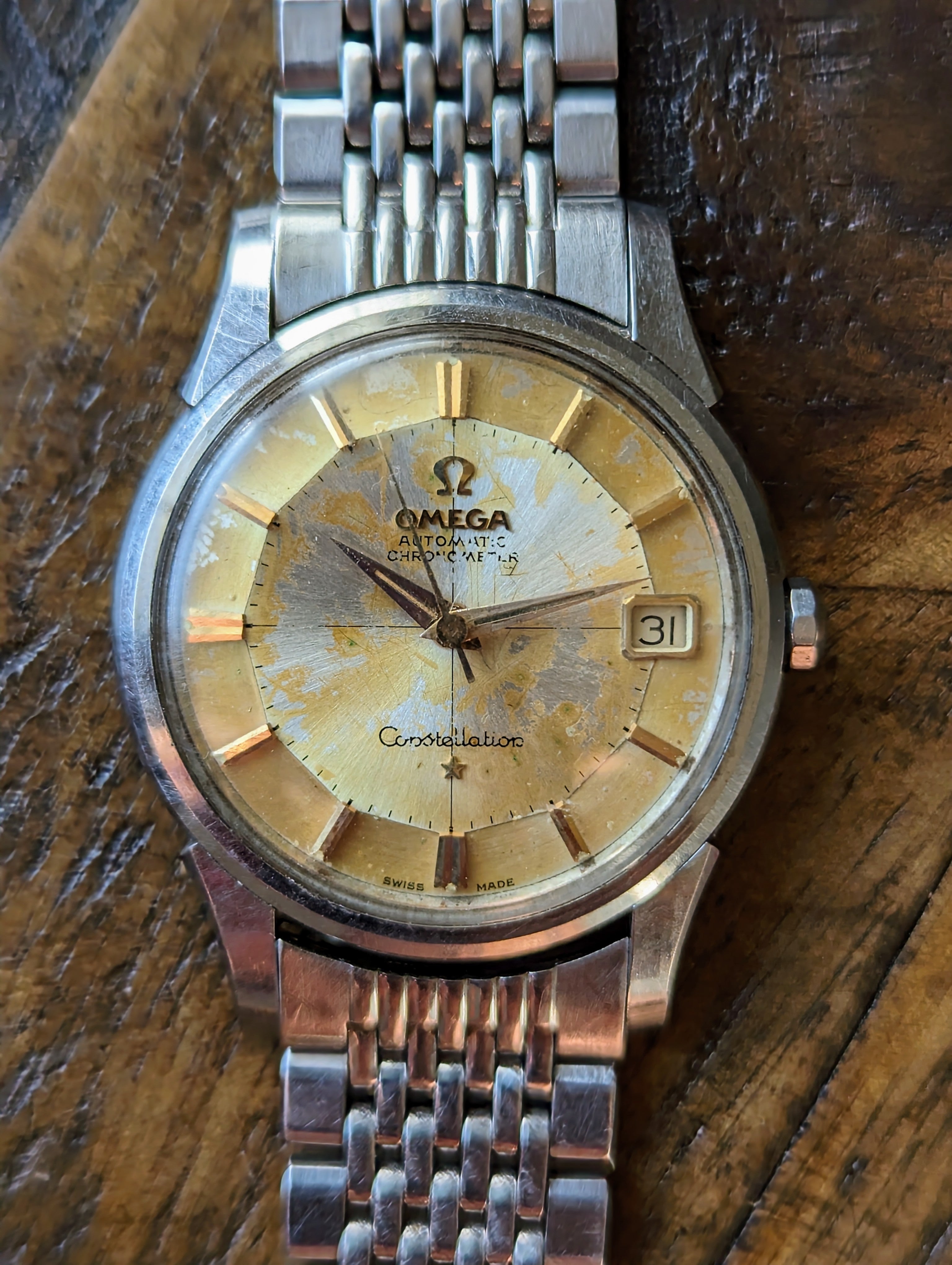 Omega Constellation 14393 w/ unpolished case – SCVW