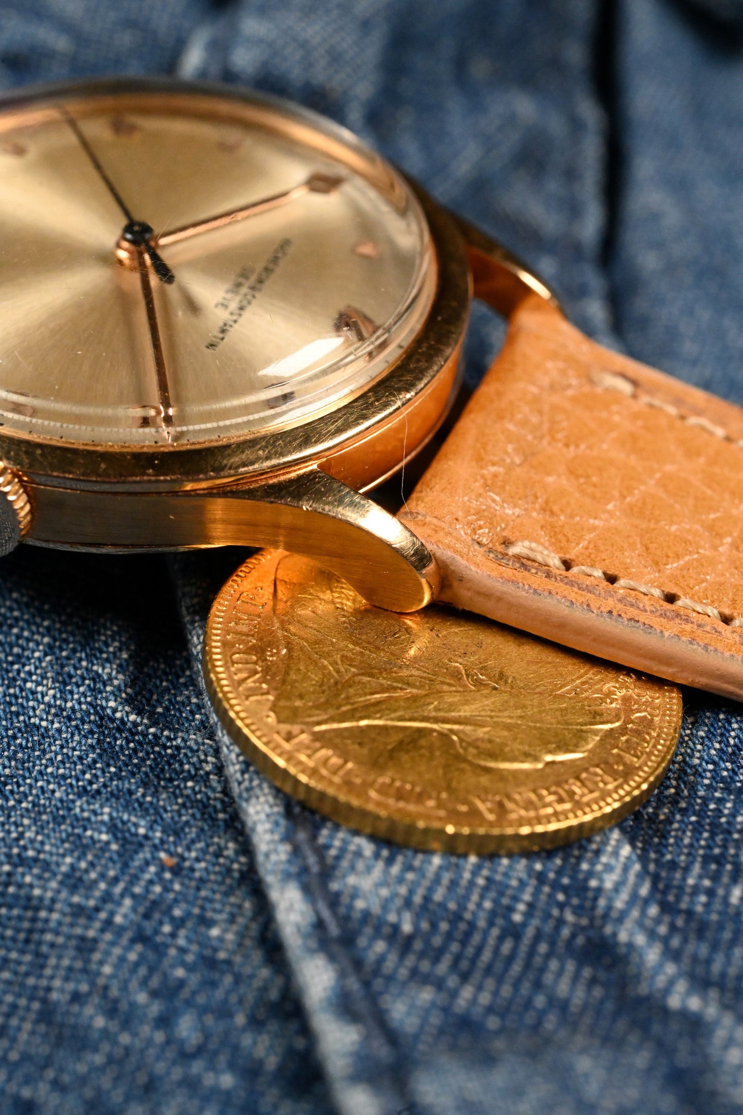 Vacheron & Constantin 4217 in Pink Gold - Silver Sunburst Dial - Serviced w/ 1 year warranty.