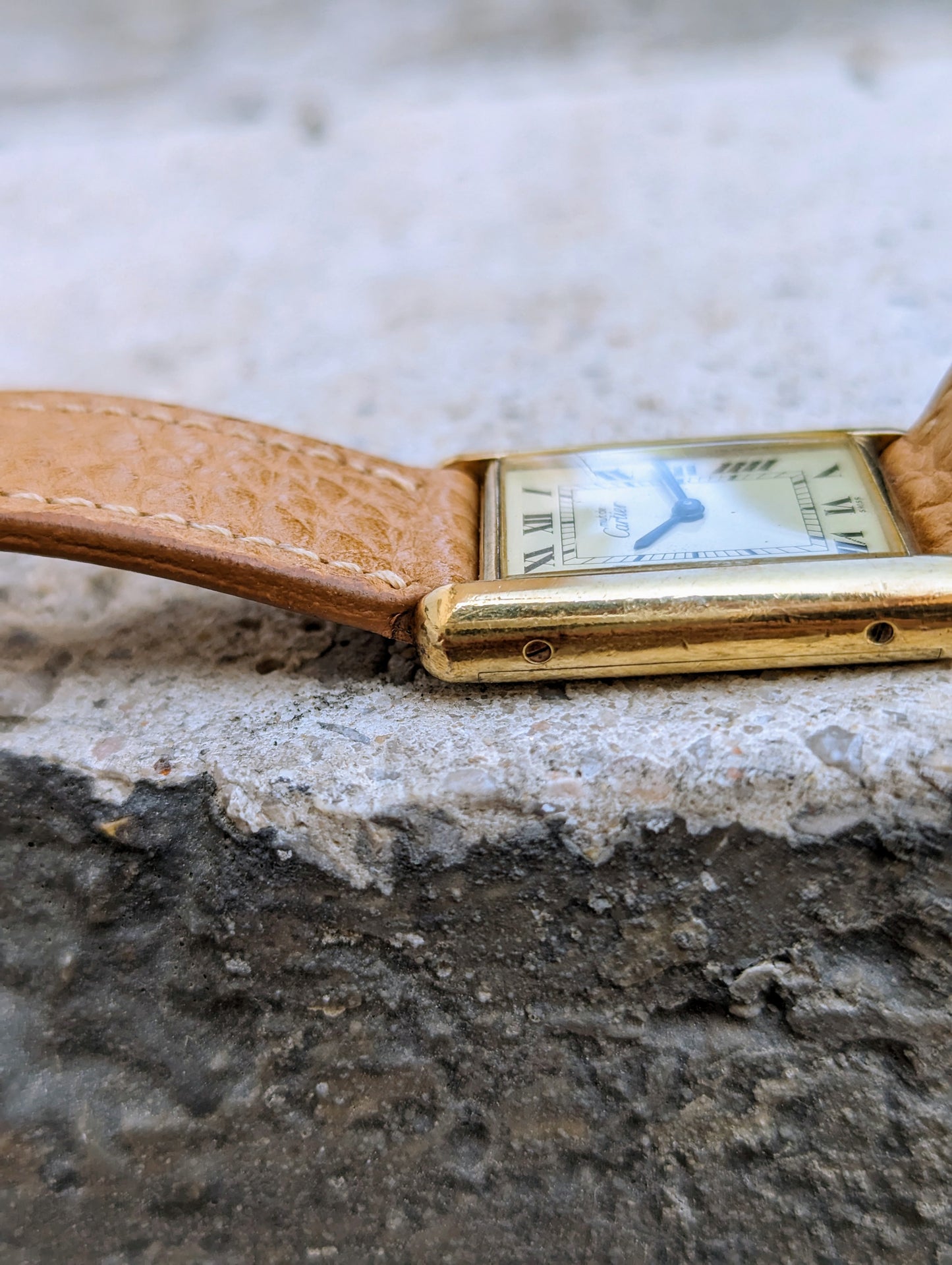 Vintage Cartier Must left side