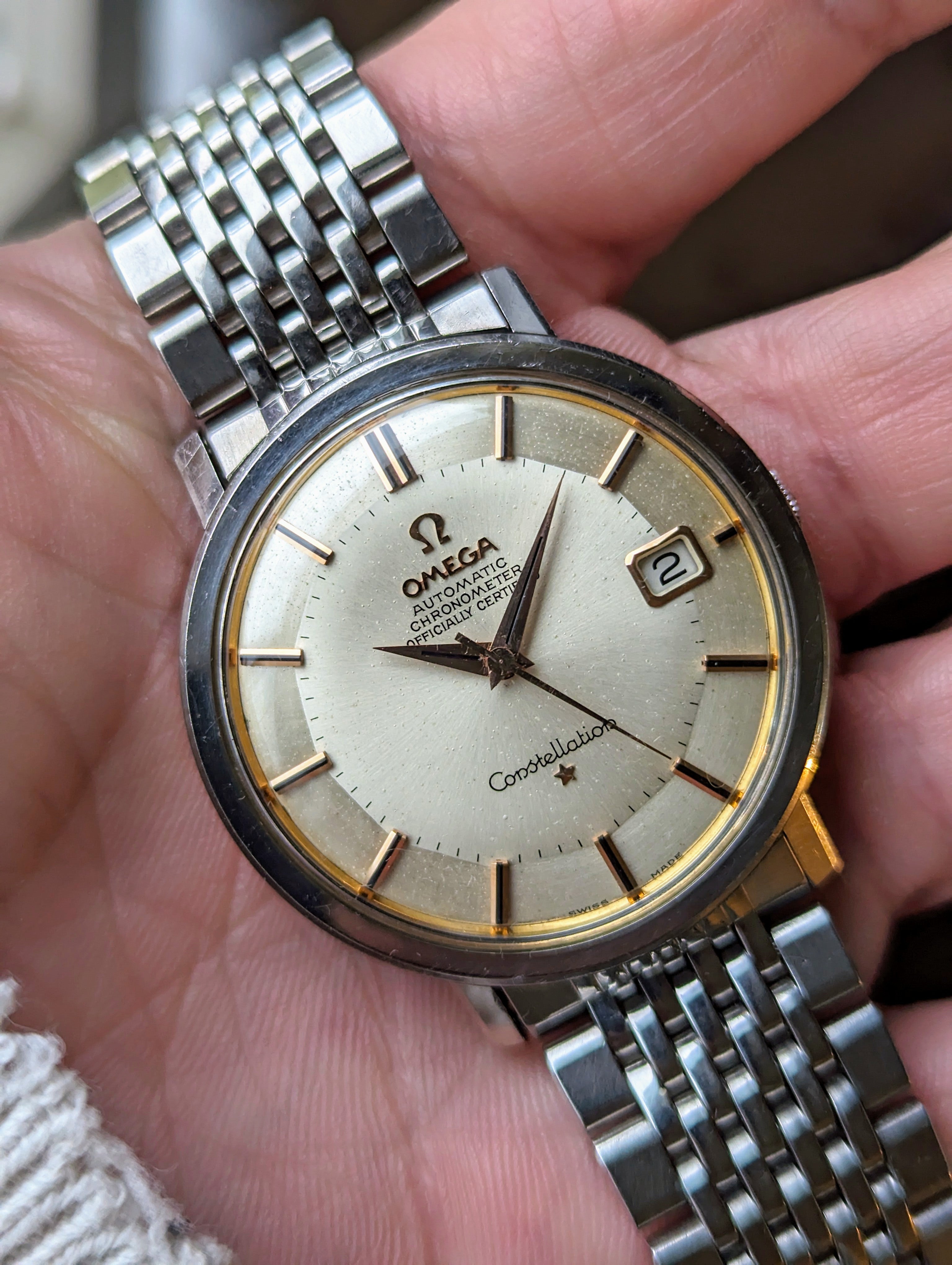 Omega Constellation 168.004 Pie pan Serviced w 1 year warranty SCVW