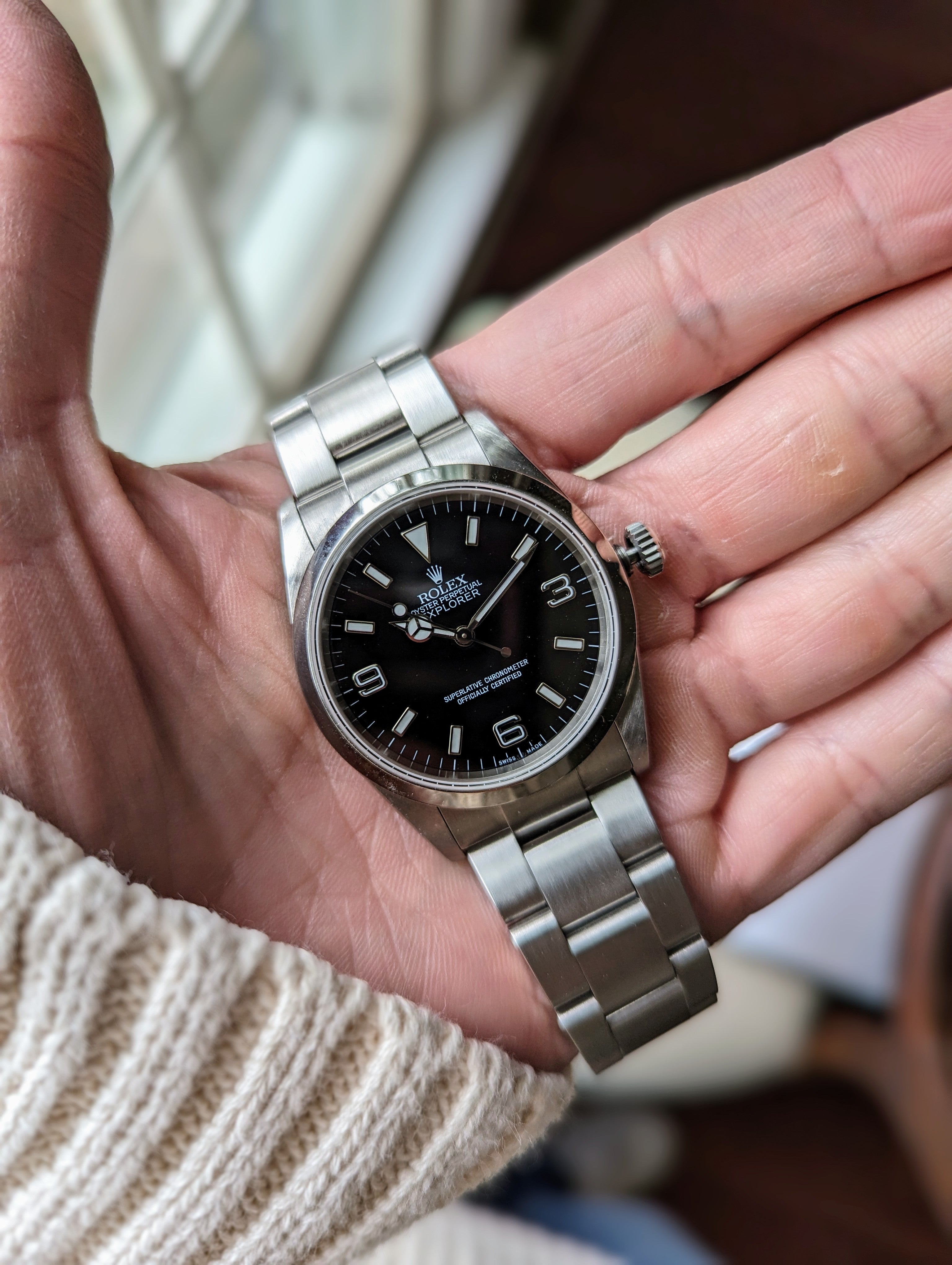 Rolex explorer 2024 36mm 114270