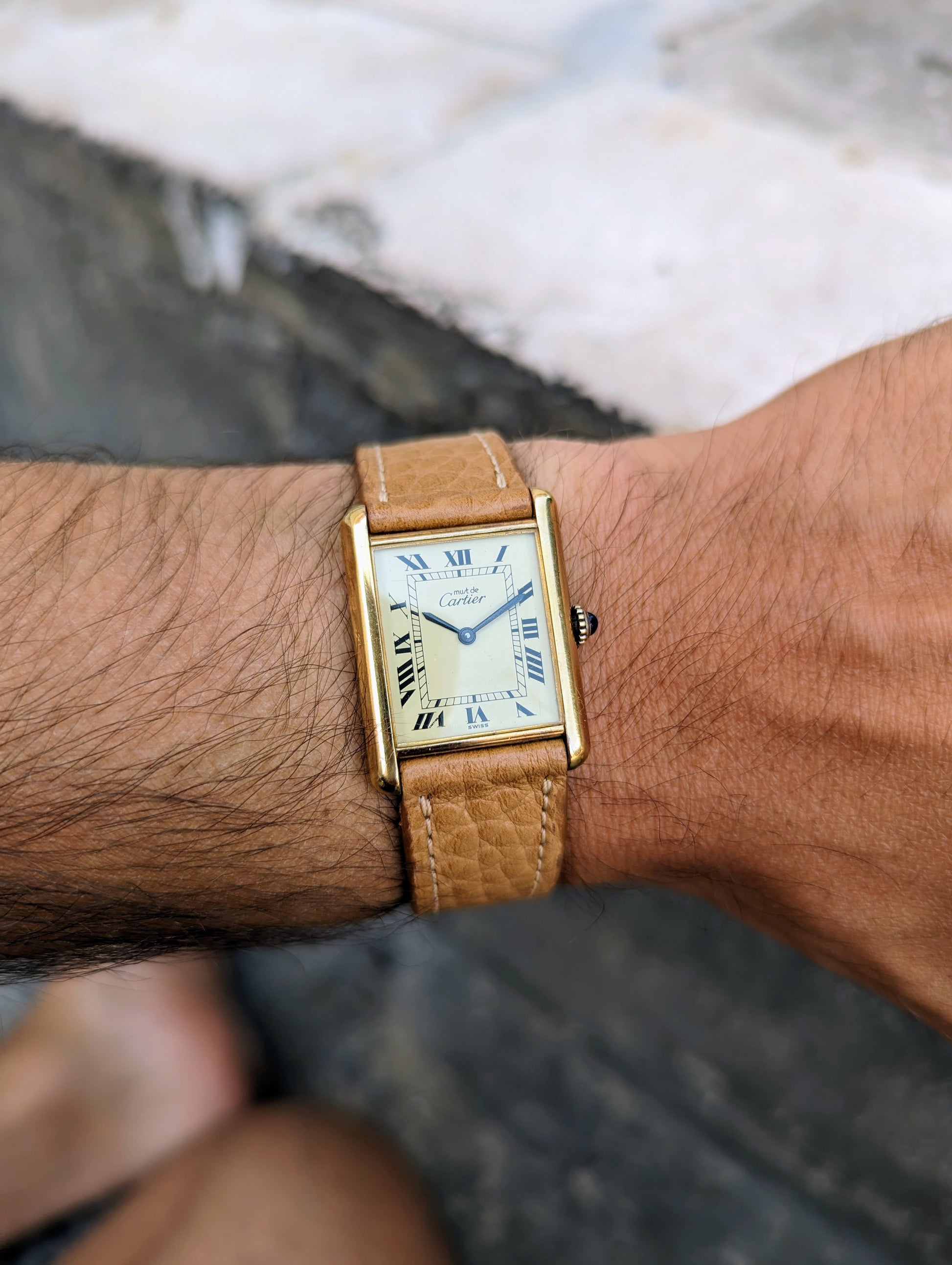 Vintage Cartier Must wrist shot