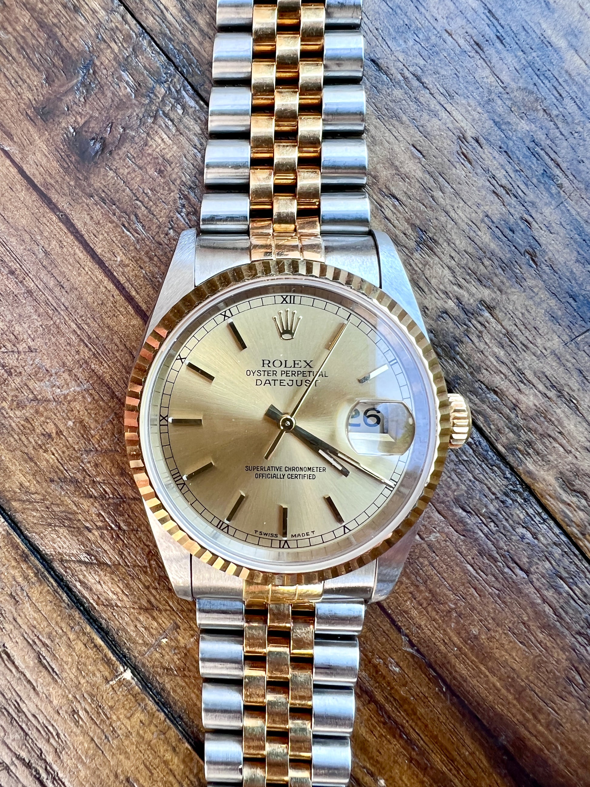 Rolex Datejust 16233 – SCVW - Main Image