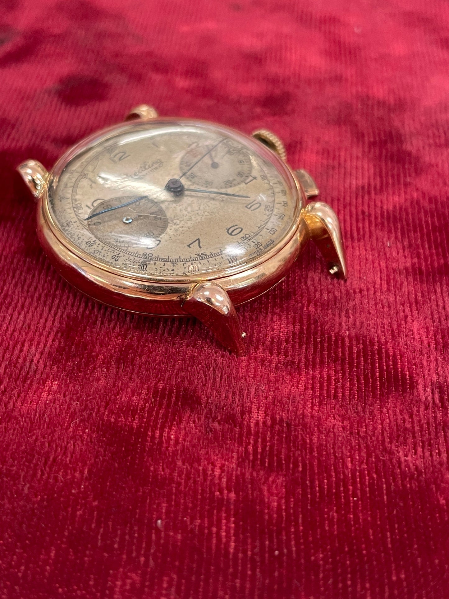 Copy of Breitling Premier 797 18k Rose Gold Chronograph