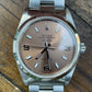 Rolex Air King - 14000M - Salmon w/ Original Papers.