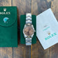 Rolex Air King - 14000M - Salmon w/ Original Papers.