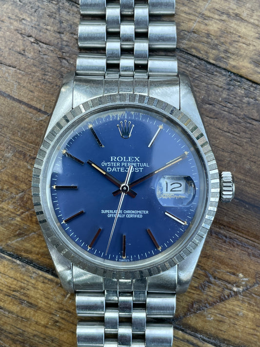 Rolex Datejust 16030 - Gilt & Matte Black