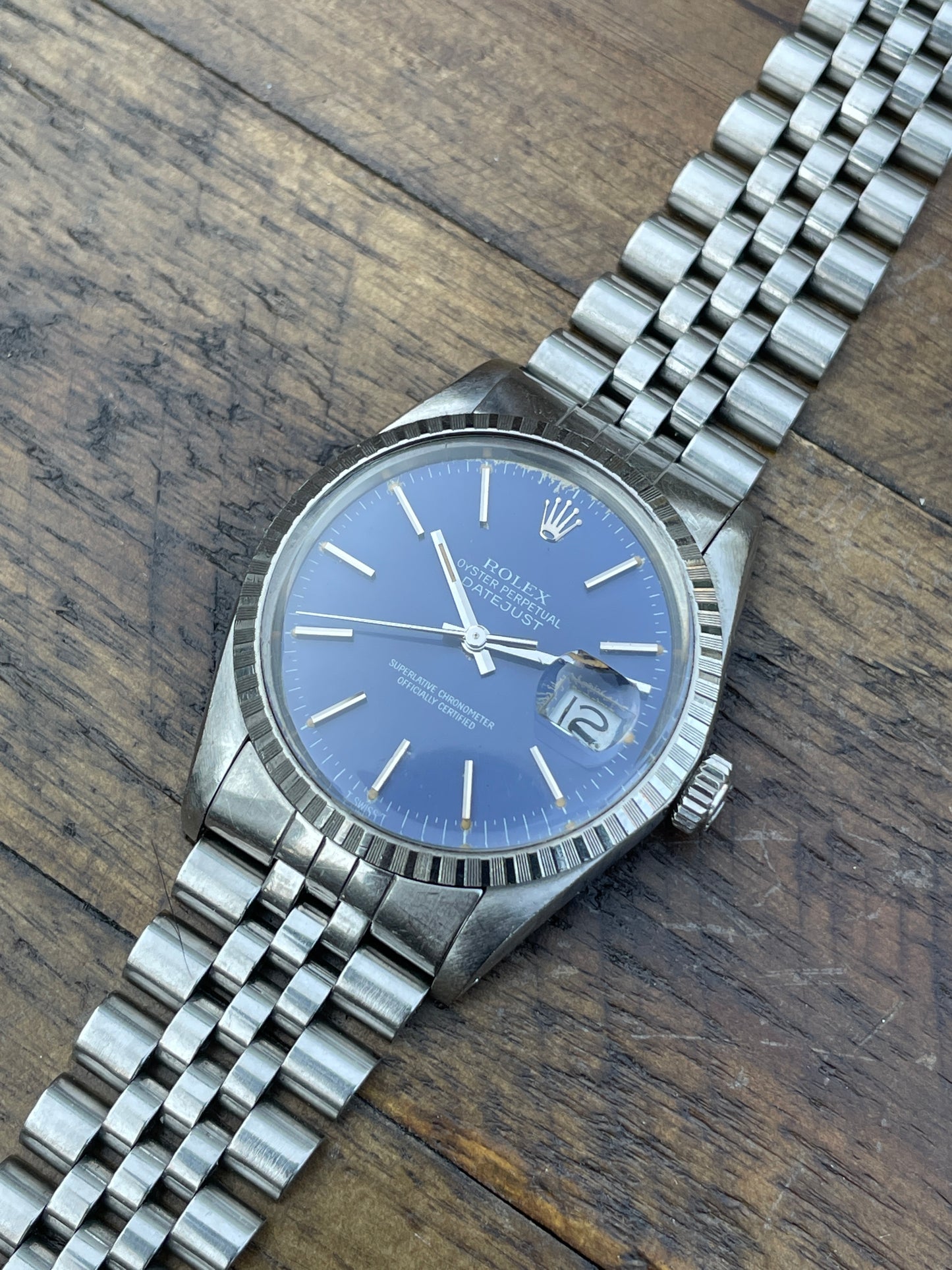 Rolex Datejust 16030 - Gilt & Matte Black