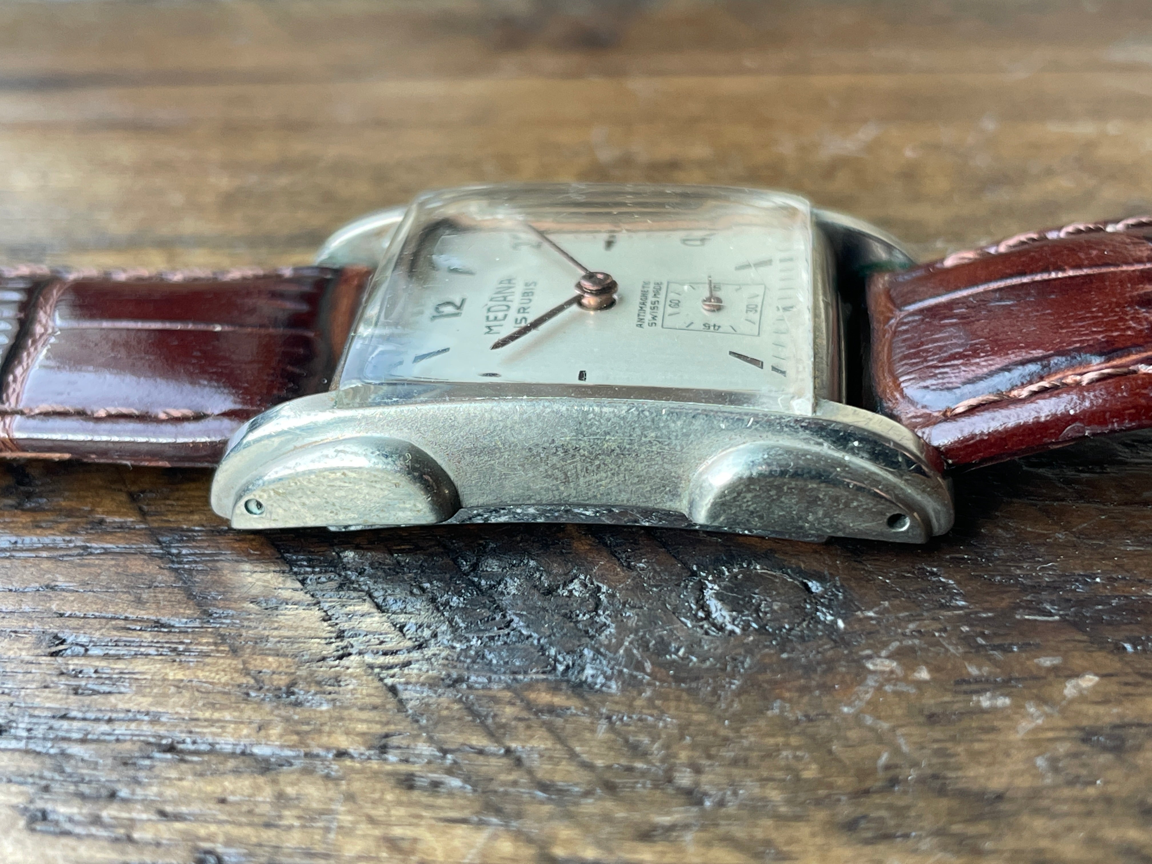 Vintage Men's 1950's Medana Water & Shock Resistant Swiss Watch Parts  Repairs | eBay